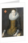 Portrait of Eritia Aukje Hoppers, nee De Blocq, 1622 by Jan De (attr. to) Salle