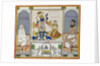 Illustration for a manuscript on the worship of Srinathji, Rajasthan, early 19th century by Indian School