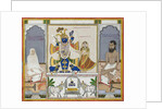 Illustration for a manuscript on the worship of Srinathji, Rajasthan, early 19th century by Indian School