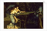 Orpheus and Eurydice on the Banks of the River Styx, 1878 by John Roddam Spencer Stanhope