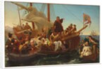 The Departure of Christopher Columbus from Palos in 1492, 1855 by Emanuel Gottlieb Leutze