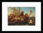 The Departure of Christopher Columbus from Palos in 1492, 1855 by Emanuel Gottlieb Leutze