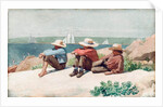 Watching Ships, Gloucester, 1875 by Winslow Homer