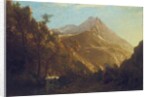 Wasatch Mountains by Albert Bierstadt
