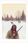 Hunter, 1899 by Henry Francois Farny