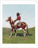 Comanche Brave, Fort Reno, Indian Territory by Frederic Remington