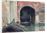 Venetian Canal by John Singer Sargent