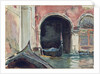 Venetian Canal by John Singer Sargent