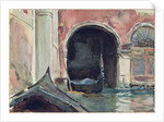 Venetian Canal by John Singer Sargent