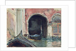Venetian Canal by John Singer Sargent