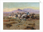 The Attack, 1900 by Charles Marion Russell