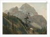 Western Trail, The Rockies by Albert Bierstadt