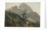Western Trail, The Rockies by Albert Bierstadt