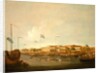 The Hongs at Canton from the south east, with a regatta on the Pearl river by Thomas Daniell