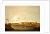 The Hongs at Canton from the south east, with a regatta on the Pearl river by Thomas Daniell