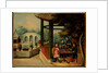 A Chinese Garden Scene with Ladies Taking Tea, mid 19th century by School Chinese