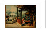 A Chinese Garden Scene with Ladies Taking Tea, mid 19th century by School Chinese