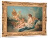 A Reclining Nymph Playing the Flute with Putti, Perhaps the Muse Euterpe, 1752 by Francois Boucher