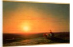 Peasants Returning from the Fields at Sunset, 19th century by Ivan Konstantinovich Aivazovsky