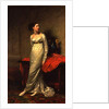 Portrait of Mrs White, full length in a White Silk Dress, 1809 by George Dawe