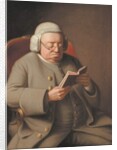 Portrait of Isaac Brodeau Reading a Book, 18th century by George Roth