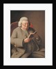 Portrait of Isaac Brodeau Reading a Book, 18th century by George Roth