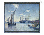 Port de Cette, Les Tartanes, 1892 by Theo van Rysselberghe