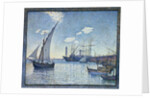 Port de Cette, Les Tartanes, 1892 by Theo van Rysselberghe