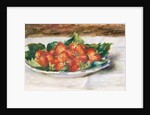 Still Life with Strawberries; Nature Morte avec Fraises, c.1880 by Pierre Auguste Renoir