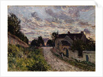 The Path to Louveciennes; Un Chemin a Louveciennes, 1876 by Alfred Sisley