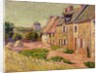 Saint-Briac, cour a la Ville Hue, 1885 by Paul Signac