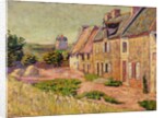 Saint-Briac, cour a la Ville Hue, 1885 by Paul Signac