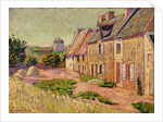 Saint-Briac, cour a la Ville Hue, 1885 by Paul Signac
