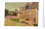 Saint-Briac, cour a la Ville Hue, 1885 by Paul Signac