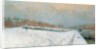 Port de Bercy, en Hiver by Albert-Charles Lebourg