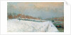 Port de Bercy, en Hiver by Albert-Charles Lebourg