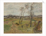 Gennevilliers Plain; La Plaine de Gennevilliers, 1877 by Claude Monet