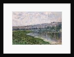 The Seine and the Hills of Chantemsle; La Seine et les Coteaux de Chantemsle, 1880 by Claude Monet