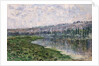 The Seine and the Hills of Chantemsle; La Seine et les Coteaux de Chantemsle, 1880 by Claude Monet