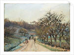 Orchard near d'Osny, Pontoise, 1874 by Camille Pissarro