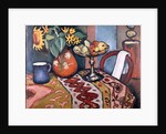 Still Life with Sunflowers II, 1911 by August Macke
