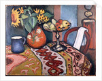 Still Life with Sunflowers II, 1911 by August Macke