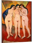 Three Nude Women, 1912 by August Macke
