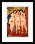 Three Nude Women, 1912 by August Macke
