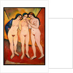 Three Nude Women, 1912 by August Macke