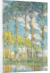 The Poplars, 1891 by Claude Monet