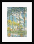 The Poplars, 1891 by Claude Monet