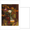 Chrysanthemums and Autumn Foilage; Chrysanthemes et Feuillage d'Automne, 1922 by Felix Edouard Vallotton