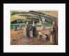 Picking Potatoes, 1893 by Camille Pissarro