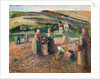 Picking Potatoes, 1893 by Camille Pissarro